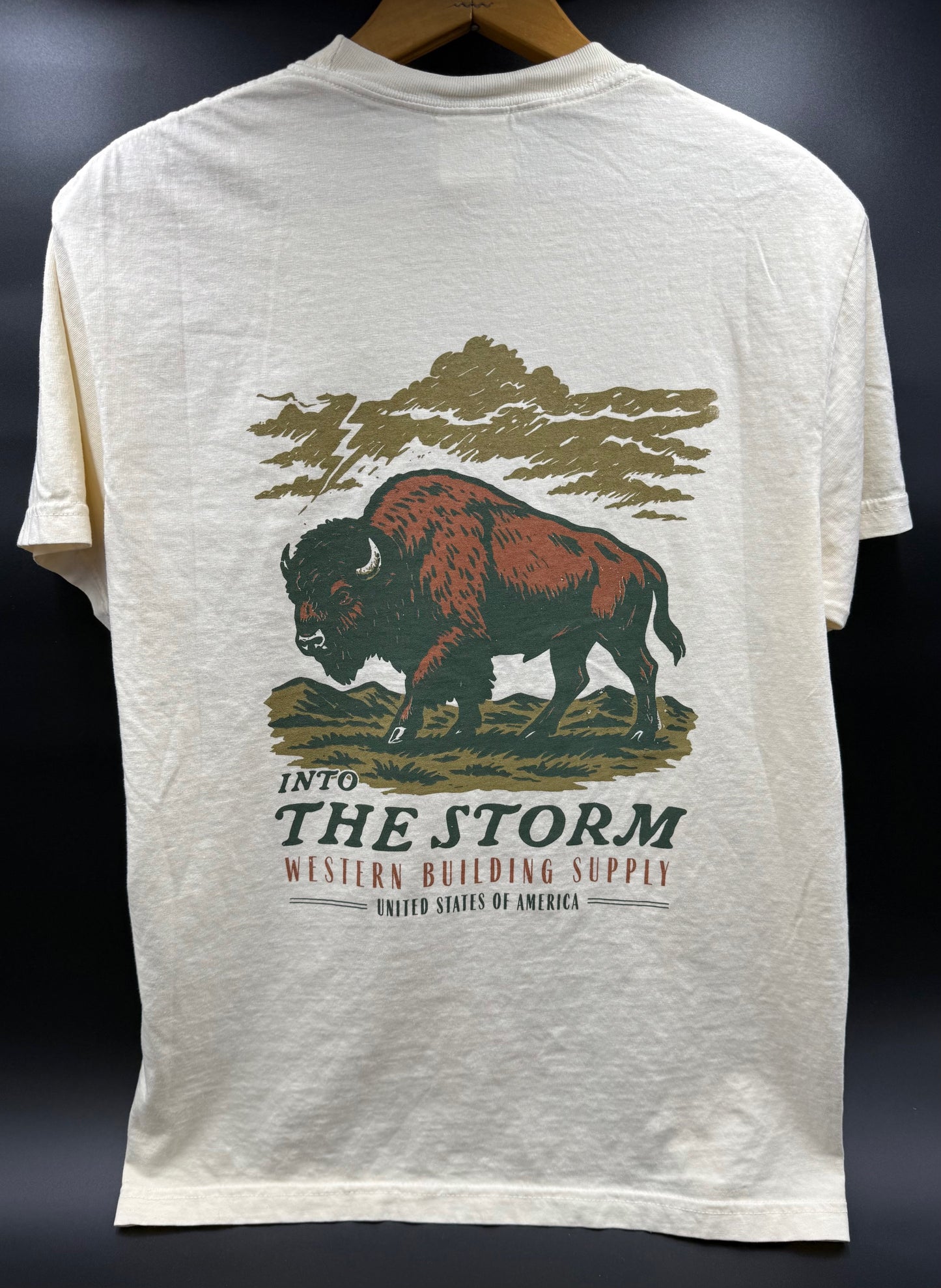 "Into the Storm" Weekend Tee – Western Edition